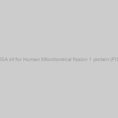 Image of ELISA kit for Human Mitochondrial fission 1 protein (FIS1)